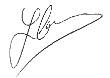 mayor's signature
